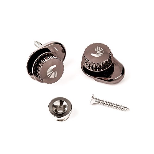 D'Addario Accessories PW-SLS-02 Universal Strap Lock System, Nickel