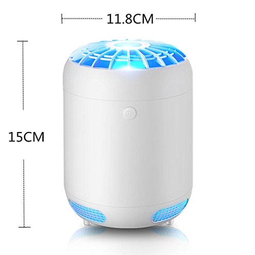 Clearance! CieKen Electric Fly Bug Zapper Mosquito Insect Killer LED Light Trap Lamp Pest Control (White)