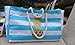 Beach Bag XL, Waterproof Lining, Travel Tote Bag, Zipper Closure, Inner Pockets