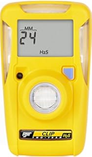 BW Technologies BWC2-H515 BW Clip Single Gas H2S Monitor, 5/15
