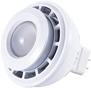 MR16 GU5.3, 50W EQUIV, 12VDC DIMMABLE 5W SHARP COB, LED Spotlight 30° to 80°Adjustable Beam Angle, 1-Pack