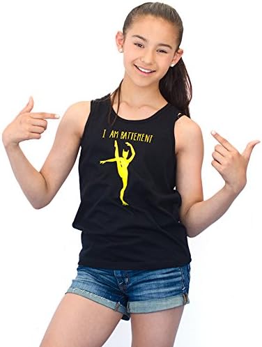 Covet Dance I AM BATTEMENT Girls Tank (Large)