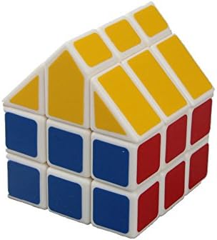 LECHEERS 3x3 Twisty Rubiks Cube House Shaped Speed Cube