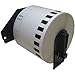 PAR 70 DK-2205 Compatible with Brother DK-2205 2-3/7" x 100' Continuous White Label. (1 Roll) primary