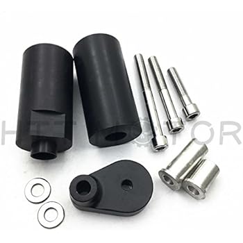 HTTMT MT219-045- No Cut Frame Slider Crash Protector Compatible with 2008 2009 Yamaha Yzf R6 Yzf-R6 Yzfr6 Cn