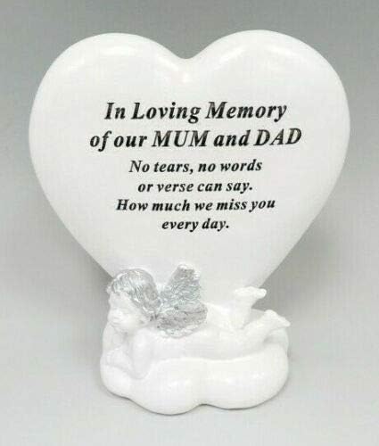 mum and dad memorial ornaments