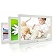 10.1 Inch Hi-Res TFT LED Digital Photo Frame & HD Video(1080P/720p)&Music Playback with 8GB Memory Card -White