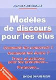 Modeles de discours pour les elus (PUITS FLEURI) by
