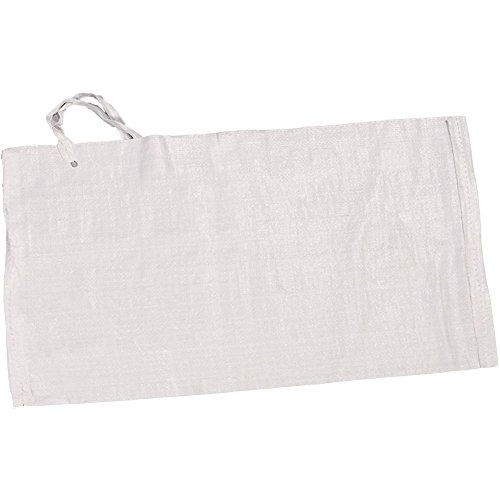 UpNorth Sand Bags - Empty White Woven Polypropylene Sandbags w/Ties, w/UV Protection; size: 14" x 26", Qty of 1000 - Thumbnail 3