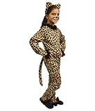 Big Girls Leopard Bodysuit Animal Print Costume