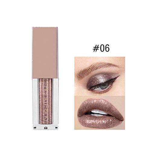 Hengfang Diamond Glitter & Shimmer Style Liquid Eyeliner Eyeshadow Waterproof Glitter Liquid Eyeliner & Eyeshadow Pen (06)