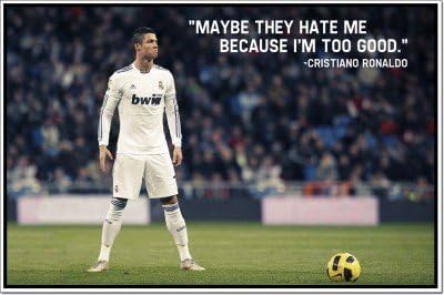 Cristiano Ronaldo Poster(40 inch X 24 inch, Rolled)