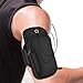 LEAPTECH 4344269970 Sports Armband, Multifunctional Pockets Exercise Workout Running Waterproof Arm Bag with Earphone Hole for iPhone Xs Max/XR/XS/8/Plus/7 6S/Samsung Galaxy Note 9/S9/Plus (Black)