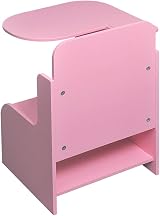 Pantanal Children's Table & Chair Set with Storage Bin for Ages 3+, Pink view 4