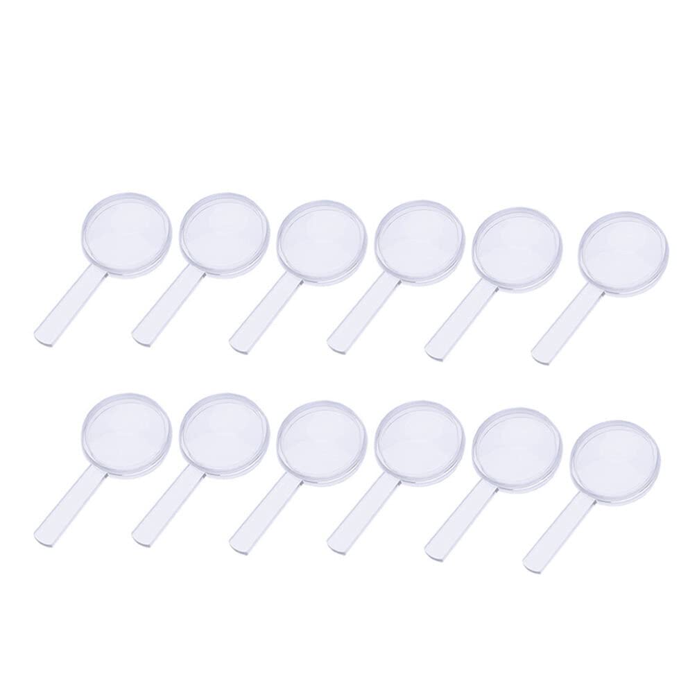 iplusmile Pocket Magnifying Glass Mini Handheld Magnifying Glasses Portable Reading Magnifier for Senior and Kids, Hand Lens 5X Magnifier for Home, Indoor and Outdoor Use Mini