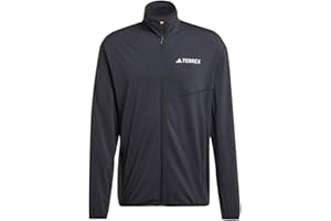 adidas Mens Terrex Multi Climawarm Full-Zip Tech Fleece Hiking JacketJacket