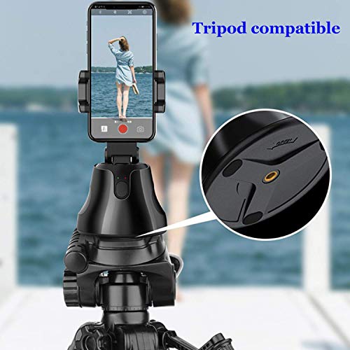 Portable Allinone Smart Selfie Stick 360° Rotating Auto Face and