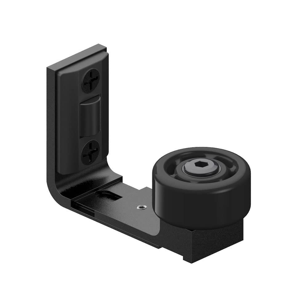 ETIASQSA Sliding Barn Door Adjustable Roller Floor Guide Wall/Door Bottom Guide