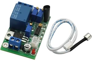 GODIYMODULES DC 7V-24V Sound Sensor Light Sensor Control Delay Switch Relay Module Delay 3S-60S Adjustable