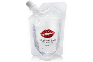 Fragrance-Free Clear Lip Gloss Base for DIY Hydrated Moisturized Lips Natural Formula Smooth Consistency Gift Option