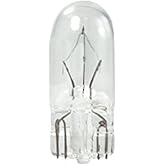 Bulbrite - (Pack Of 10) 5 Watt T3 1/4 Wedge Base 12 Volt 20000 Hour Clear Xenon Lightbulb