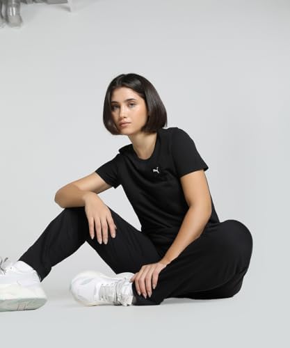 Unisex ESS Elevated Tee T-Shirts, PUMA Black, XL