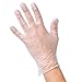 Fit Meal Prep 100 Pack Disposable Latex Free Large Vinyl Food Prep Gloves - Powder Free, Ideal for Kitchen, Bathroom, Household, Gardening