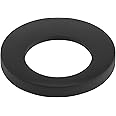 Midanya Bathroom Vessel Sink Mounting Ring Solid Brass Bathroom Vessel Sink Base Mounting Ring Bathroom Vessel Sink Gasket Glass Sink Base,Matte Black