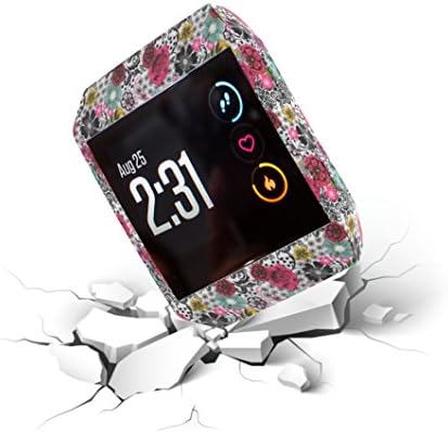 Compatible Fitbit Ionic Cover Case, YaSpark TPU Soft Accessory Printing Protective Case Frame Cover Shell for Fitbit Ionic Smart Fitness Watch