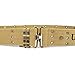 Oleader WW2 U.S. Army M1936 Pistol Belt Weebing Combat Belt with Metal Buckle,Khaki