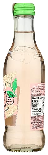 BELVOIR ORGANIC ELDERFLOWER ROSE LEMONADE, 8.4 FZ