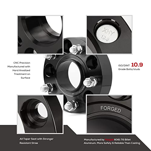 dynofit Wheel Spacers for Je/ep JK XK WJ WK, (Set of 4) 5x5 to 5x5(5x127) 71.5mm 1/220 1.5