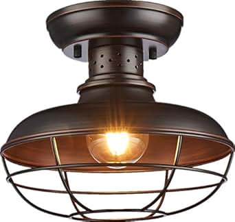 SHUPREGU Lighting Semi Flush Mount Ceiling Light Fixture ...
