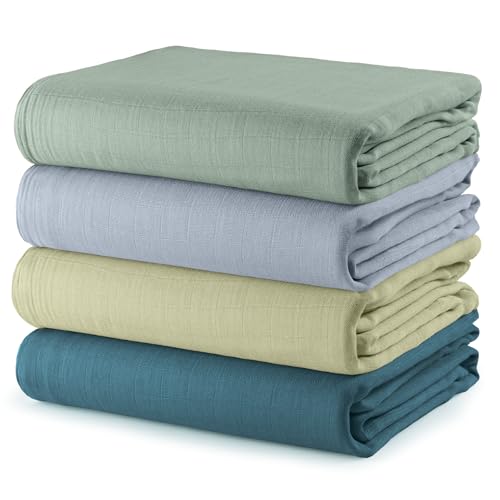 Comfy Cubs Muslin Swaddle Blankets Pack of