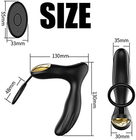Advanced Design Male Coċkrinġs Rinġ with Butt Vibe-Rate Coċk Rinġ Vibe Pѳnis Rinġ Vi-Brant Pѳnis Rinġs Vibra-Tinġ Waterproof Silicone Recharġeable Fun Items