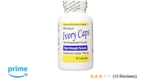 12 Pack -Ivory Caps - Maximum Potency Glutathione 1500 