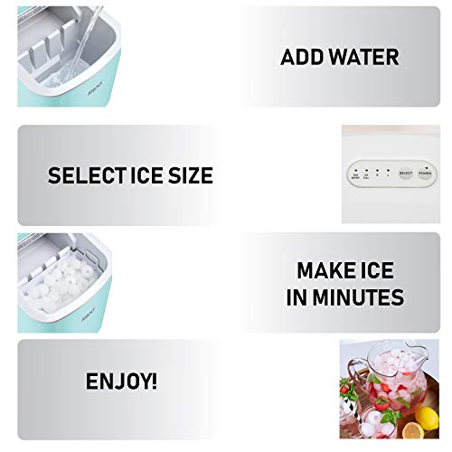 1 Igloo+ICEB26AQ+26+Pound+Automatic+Countertop