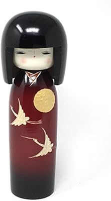 muñeca japonesa madera