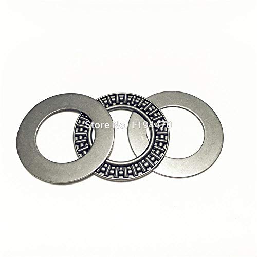 Ochoos 10pcs/Lot Ochoos AXK2035 AXK2542 AXK3047 AXK3552 AXK4060 AXK4565 AXK5070 AXK5578 Thrust Needle Roller Bearing with 2AS Washers - (Diameter: AXK4060 40x60x3mm) - Thumbnail 5