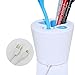 IEGROW LED desk lamp with usb charging port, eye care desk lamp, flexible gooseneck, rechargeable children's desk lamps with pen holder, suitable for reading, children's family, office and dormitory ( Blue )