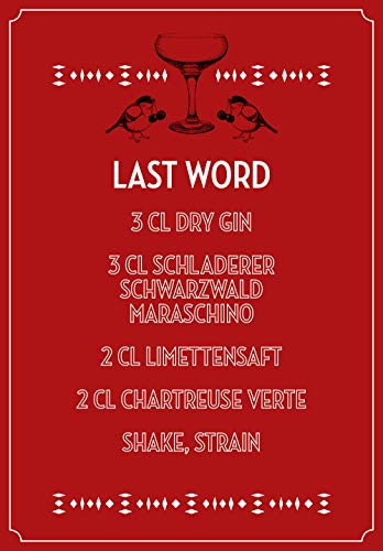 Schladerer Maraschino Likör, einzigartige Kombination aus Maraska Kirschen und Schwarzwälder Sauerkirschen, feingliedrig und intensiv fruchtig (1 x 0.5 l) – Bild 7