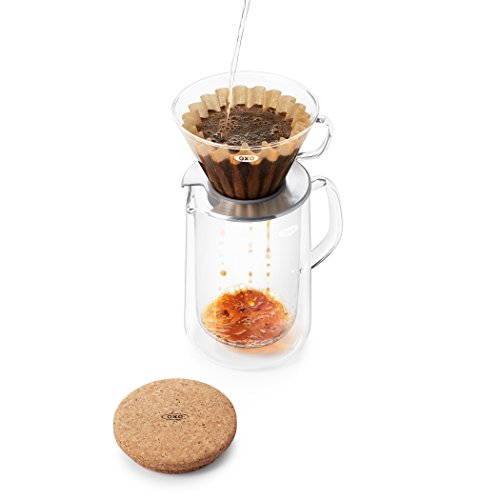 OXO BREW Glass PourOver Set, 24 Ounce Pricepulse
