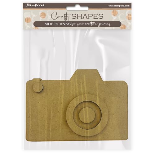Stamperia Formes artisanales pour scrapbooking, albums, cartes, bullet journals et plus, décoration avec des papiers et de la peinture, parfait pour les loisirs, l'artisanat et les cadeaux (gouttes de