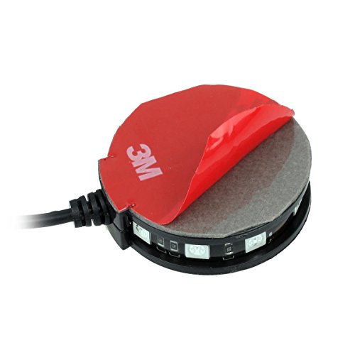 Multi-Color LED Motorcycle Wheel Accent Pod Rim Light RGB 5050 w Keychain Remote - Thumbnail 5