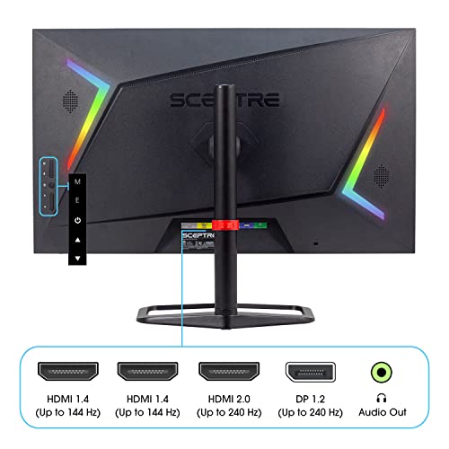 Sceptre 27 inch 240Hz 1080p Gaming Monitor AMD FreeSync Premium HDMI
