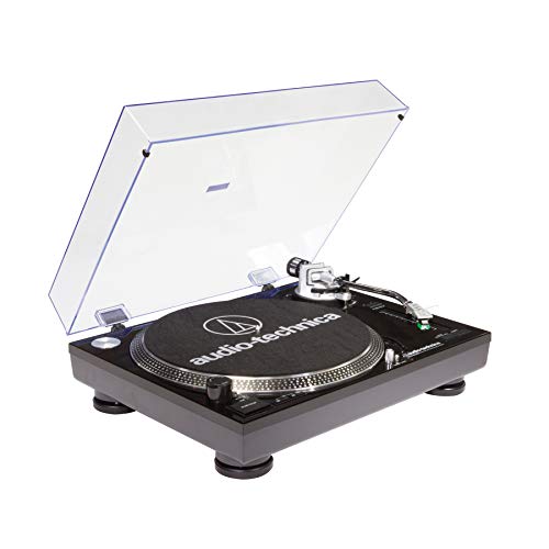2 Audio+Technica+AT+LP120BK+USB+Direct+Drive+Professional+USB