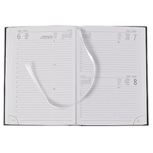 Buchkalender A5 2017 Balacron blau