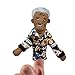 The Unemployed Philosophers Guild Nelson Mandela Finger Puppet and Refrigerator Magnet - for Kids and Adults