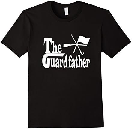 Mens The Guardfather Color Guard Color Shirt XL Black