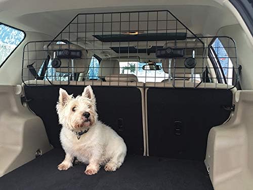 Streetwize SWDG5 Deluxe Mesh Dog Guard - 94-122cm, Pet Safety Barrier with Adjustable Width, Head Rest Mount - Image 3